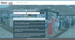 Desktop Screenshot of ebiz.dillards.com